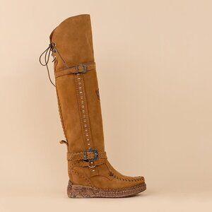 El Vaquero Ranger Mou Boots Sz 40 US 9-10